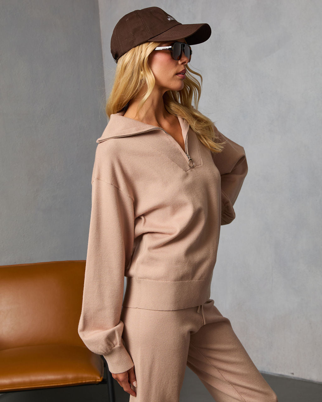 Elie Quarter Zip Sweater - Image 3